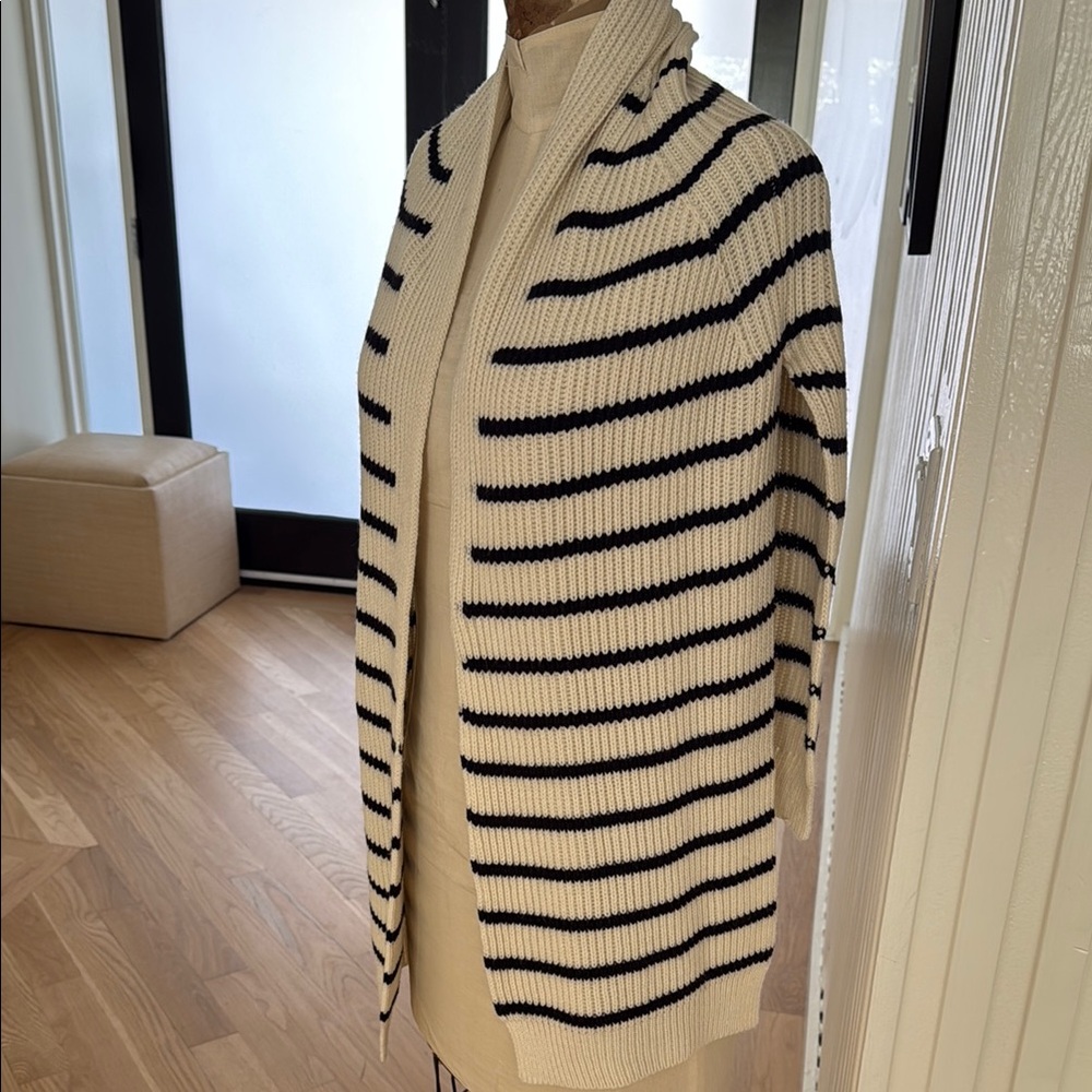 Melissa Masse- Striped Black and White Women's shall